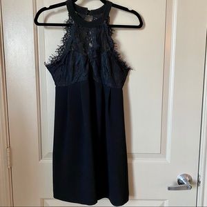 BCBG Black Lace Dress